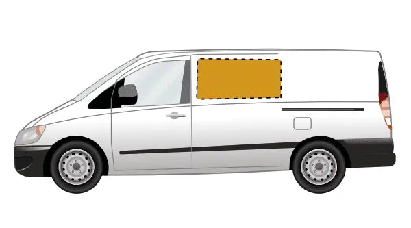 Seitenscheibe Vito W639