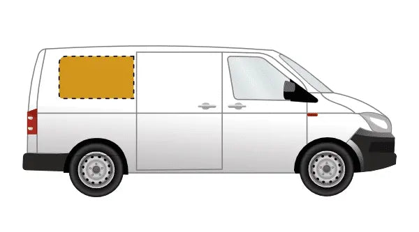 VW T6 Seitenscheibe HR