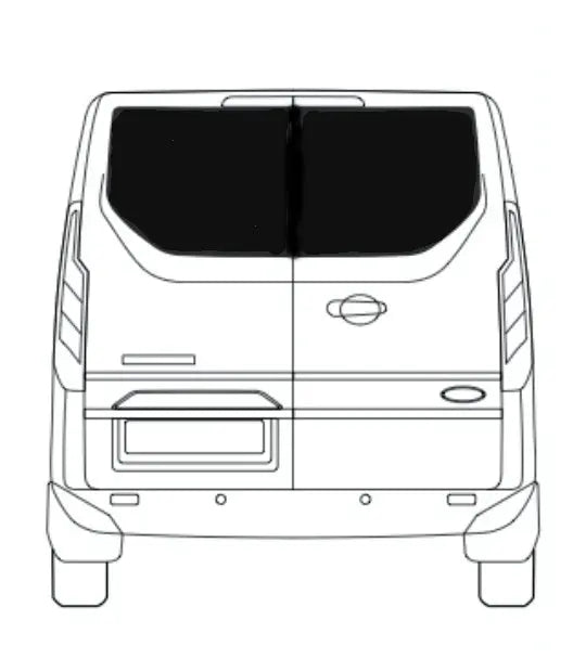Ausstellfenster Ford Custom Heck ab 2024 Globus Camper GmbH