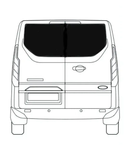 Ausstellfenster Ford Custom Heck ab 2024 Globus Camper GmbH