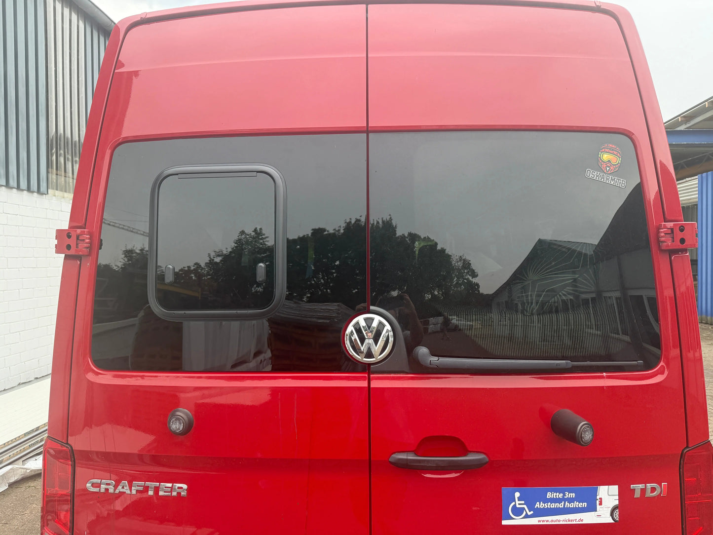 Ausstellfenster VW Crafter ab 2017