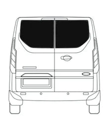 Heckscheibe Ford Custom