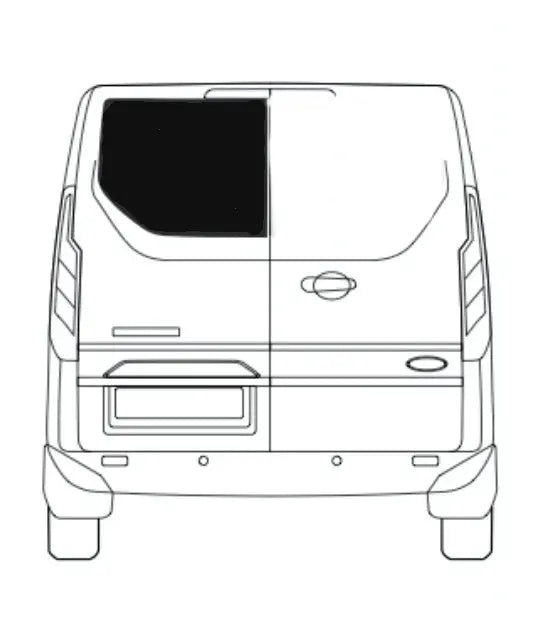 Ausstellfenster Ford Custom Heck ab 2024 Globus Camper GmbH