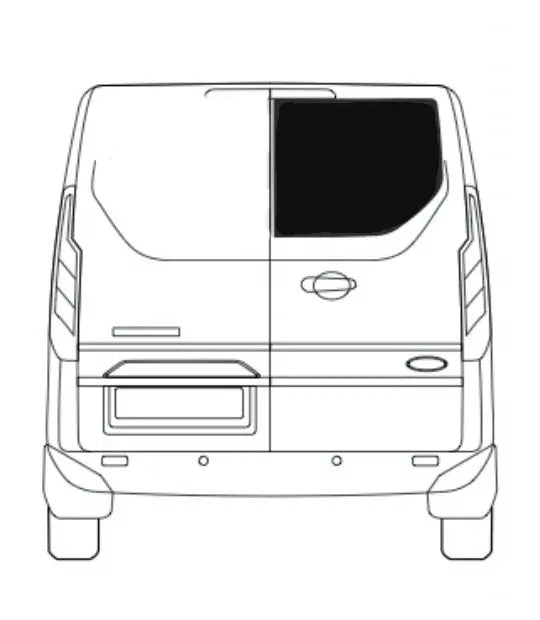 Ausstellfenster Ford Custom Heck ab 2024 Globus Camper GmbH