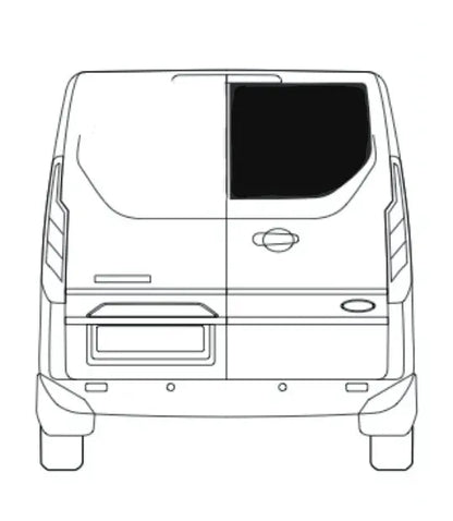 Ausstellfenster Ford Custom Heck ab 2024 Globus Camper GmbH