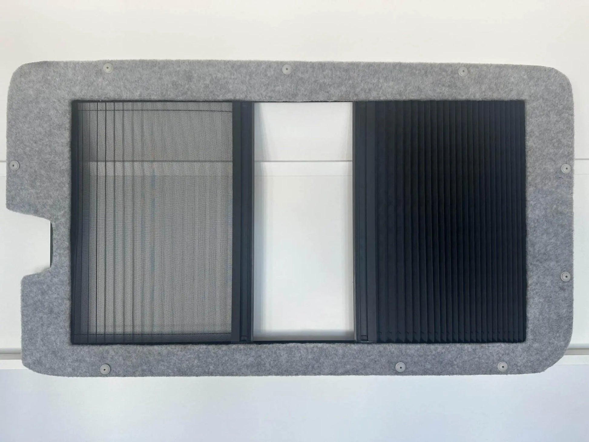 Verdunkelung für VW T5 T6 mit Moskitonetz für Privatsphäre