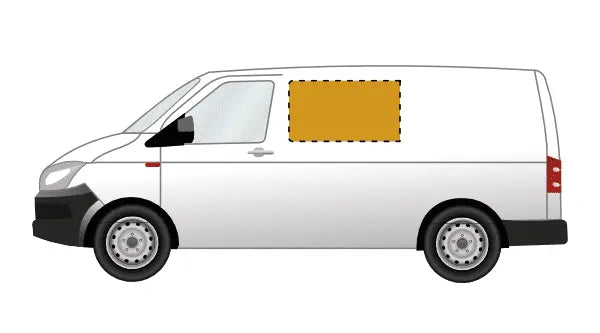 VW T5 Seitenscheibe ML 1