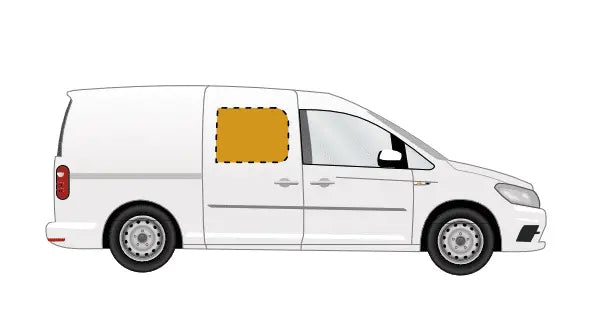 Caddy Seitenscheibe MR